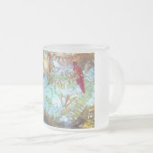 休日のオーナメントインザライト フロストグラスマグカップ (正面右)