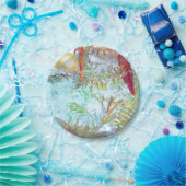 休日のオーナメントインザライト ペーパープレート (パーティー)