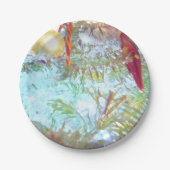 休日のオーナメントインザライト ペーパープレート (正面)