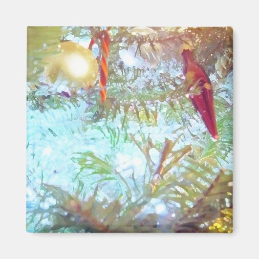 休日のオーナメントインザライト マグネット (正面)