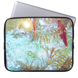 休日のオーナメントインザライト ラップトップスリーブ