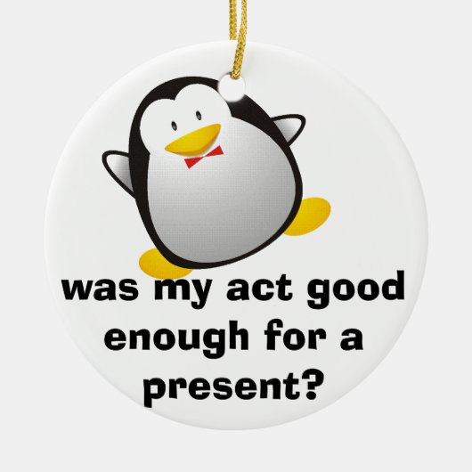 休日のオーナメント セラミックオーナメント (正面)