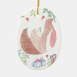 休日のオーナメント セラミックオーナメント