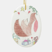 休日のオーナメント セラミックオーナメント (裏面)