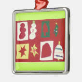 休日のオーナメント メタルオーナメント (左)