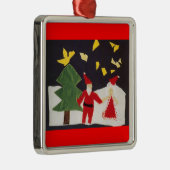 休日のオーナメント メタルオーナメント (右)