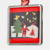 休日のオーナメント メタルオーナメント (左)