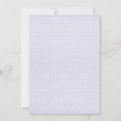 休日のカクテルパーティー 招待状 (裏面)