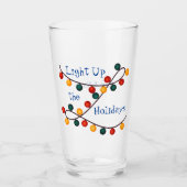 休日のガラスのタンブラーを点灯させる タンブラーグラス (正面)