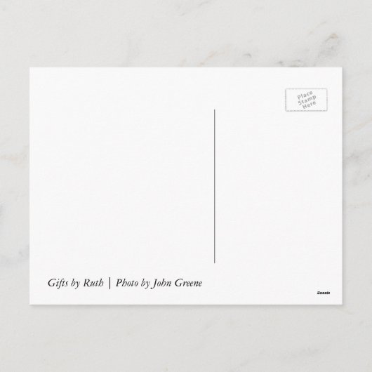 休日のキャンプファイヤーの写真の郵便はがき シーズンポストカード (裏面)