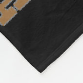 休日のギターの醜いクリスマスのセーターを揺すって下さい フリースブランケット (角)