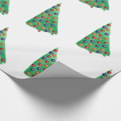 休日のギフトラップ ラッピングペーパー (角)