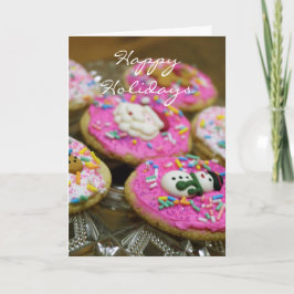 休日のクッキー シーズンカード