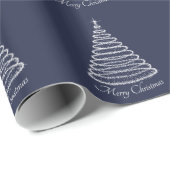 休日のクリスマスの包装紙のギンヨウジュ海軍 ラッピングペーパー (ロールコーナー)