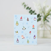 休日のクリスマス シーズンカード (スタンド正面)