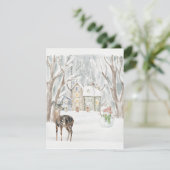 休日のクリスマス シーズンカード (スタンド正面)