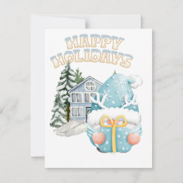 休日のクリスマス シーズンカード