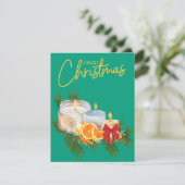 休日のクリスマス シーズンカード (スタンド正面)