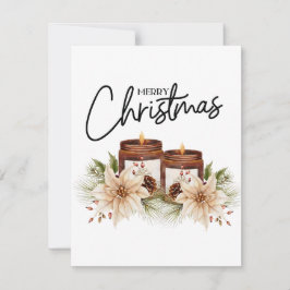 休日のクリスマス シーズンカード