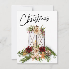 休日のクリスマス シーズンカード