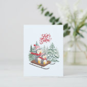 休日のクリスマス シーズンカード (スタンド正面)