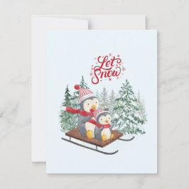 休日のクリスマス シーズンカード