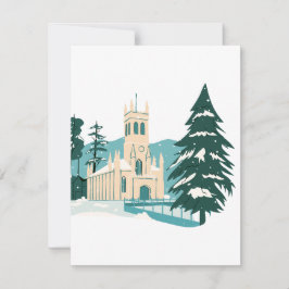 休日のクリスマス シーズンカード