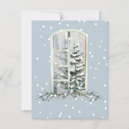 休日のクリスマス シーズンカード