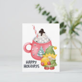 休日のクリスマス シーズンカード (スタンド正面)