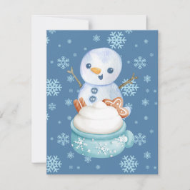 休日のクリスマス シーズンカード