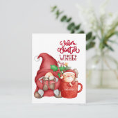 休日のクリスマス シーズンカード (スタンド正面)