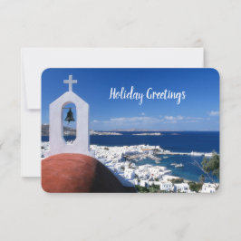 休日のグリーティングカード