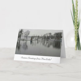 休日のグリーティングカード カード