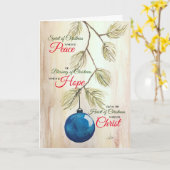 休日のグリーティングカード カード (黄色い花)