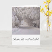 休日のグリーティングカード カード (黄色い花)