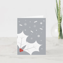 休日のグリーティングカード カード