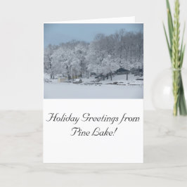 休日のグリーティングカード カード