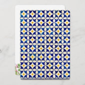 休日のグリーティングカード サンキューカード (正面/裏面)