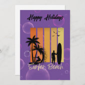 休日のグリーティングカード シーズンカード (正面/裏面)