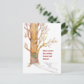 休日のグリーティングカード シーズンポストカード (スタンド正面)