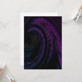 休日のグリーティングカード 招待状