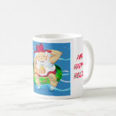 休日のサンタ コーヒーマグカップ (正面右)