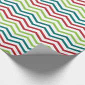 休日のシェブロンの包装紙 ラッピングペーパー (角)