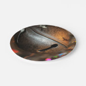 休日のジングル ペーパープレート (アングル)