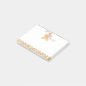 休日のジンジャーブレッドの後it®ノート ポストイット (アングル)
