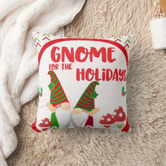 休日のスカンジナビア人Gnomのためのクリスマスの格言 クッション (ブランケット)