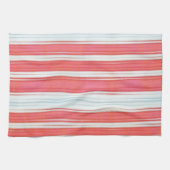 休日のストライプ キッチンタオル (横)