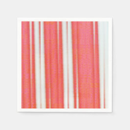 休日のストライプ スタンダードカクテルナプキン