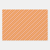 休日のストライプ ラッピングペーパーシート (正面2)