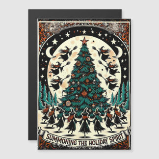 休日のスピリットグリーティングカードの魔女の召喚